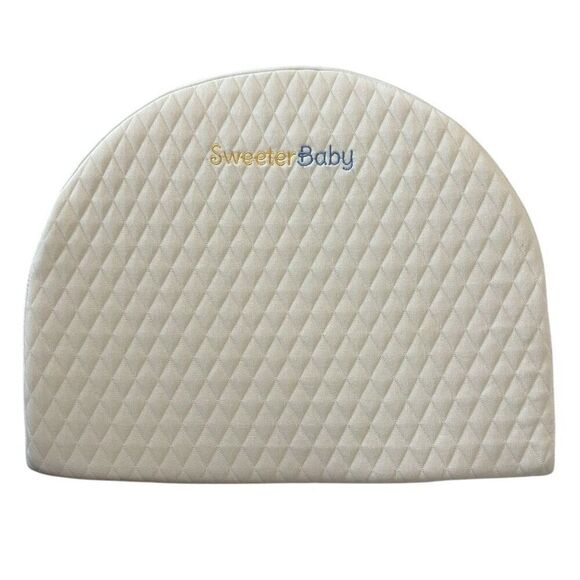 Sweeterbaby Inclined Removeable Cover Pregnancy Wedge Pillow White One Size - Picture 1 of 4